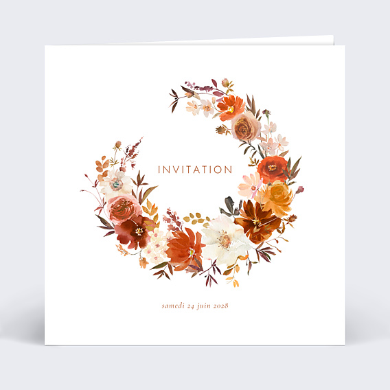 Invitation Toutes Occasions Joli Bouquet