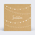 Carte d'invitation Fanions Bucolique Recto