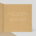 Carte d'invitation Joli Kraft Intérieur Droit