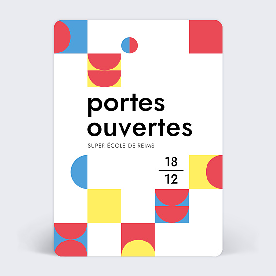 Invitation professionnelle Portes Ouvertes Tangram