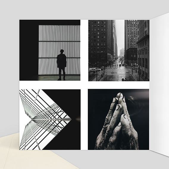 Invitation professionnelle Photographe Intérieur Gauche