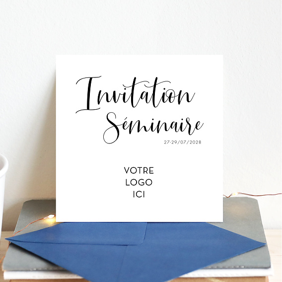 Invitation professionnelle Invitation Professionnelle Célébration Après 4