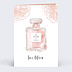 Invitation Anniversaire Adulte Parfum