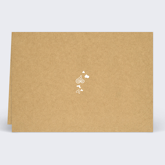 Faire-part Pacs Carte Pacs Corde Linge