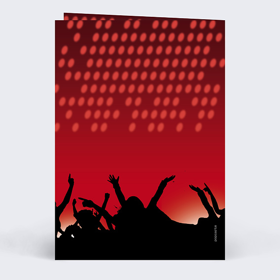 Invitation anniversaire enfant Je Vous Veux ! Verso