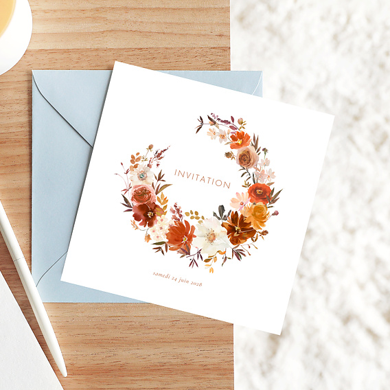 Invitation Toutes Occasions Joli Bouquet