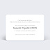 Invitation Toutes Occasions Ruban Bleu