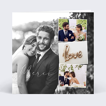 Remerciements Mariage Remerciements mariage vignettes