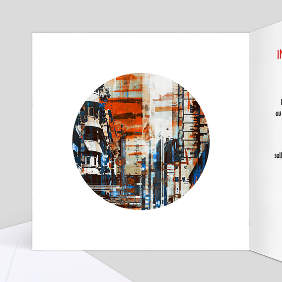 Invitation Professionnelle Exposition peinture
