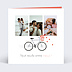 Faire part pacs Carte Pacs Multiphoto Vélo