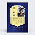 Invitation Anniversaire Adulte Maillot de Foot