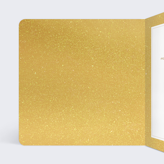 Invitation anniversaire VIP Intérieur Gauche