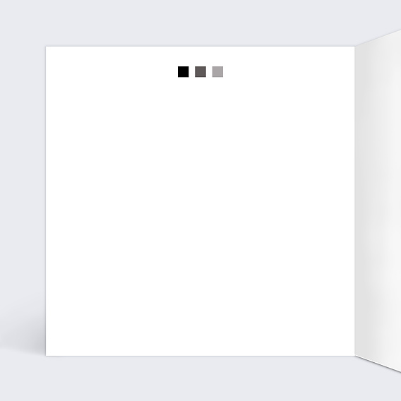 Invitation professionnelle Inauguration Entreprise Intérieur Gauche