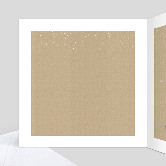 Carte d'invitation Lampions Délicats Intérieur Gauche