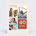 Invitation Anniversaire Adulte Classique Femme