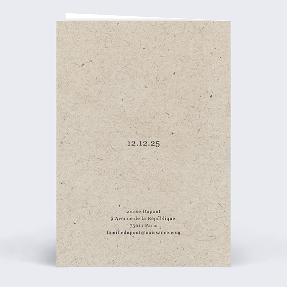 Invitation anniversaire Photomaton Verso