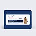 Invitation Anniversaire Adulte Billet d'Avion Bleu