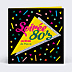 Invitation Anniversaire Adulte 80s
