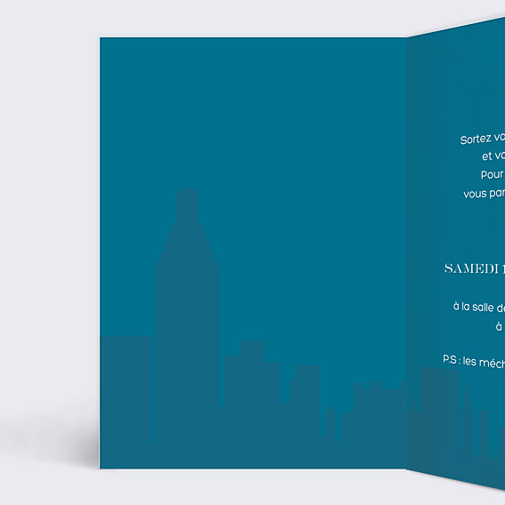 Invitation Anniversaire Adulte Super Héro