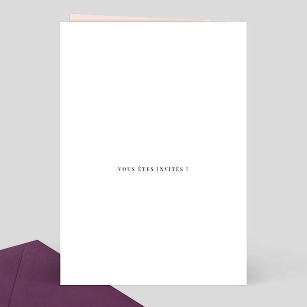 Invitation Anniversaire Motus Verso