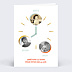 Invitation Anniversaire Adulte Multicolore 3 Photos