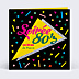 Invitation Anniversaire Adulte 80s