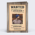 Invitation Anniversaire Adulte Wanted