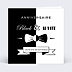 Invitation Anniversaire Adulte Black and White