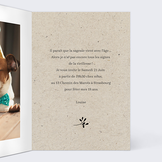 Invitation Anniversaire Adulte Photomaton
