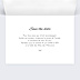 Invitation Toutes Occasions Sobre et Jolie