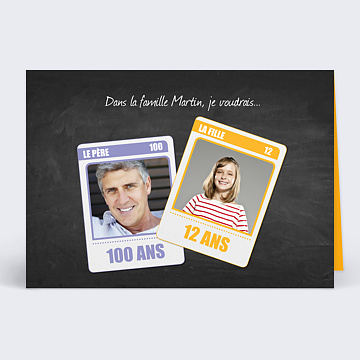 Invitation Anniversaire Adulte En Famille