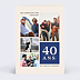 Invitation anniversaire Classique Homme