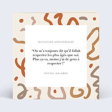 Invitation Anniversaire Virtuelle Humour