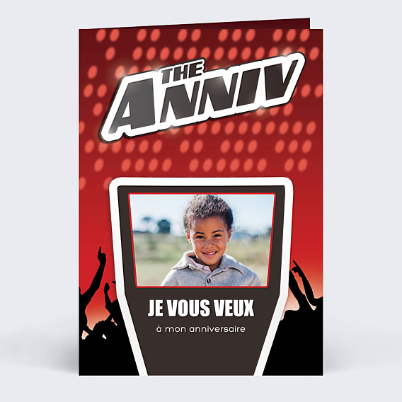 Invitation Anniversaire Enfant Je Vous Veux !