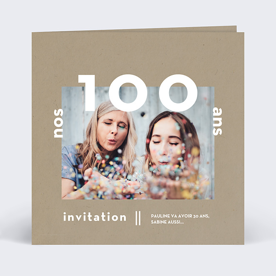 Invitation Anniversaire Adulte Ardoise