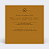Invitation anniversaire Années Folles Typographie Verso
