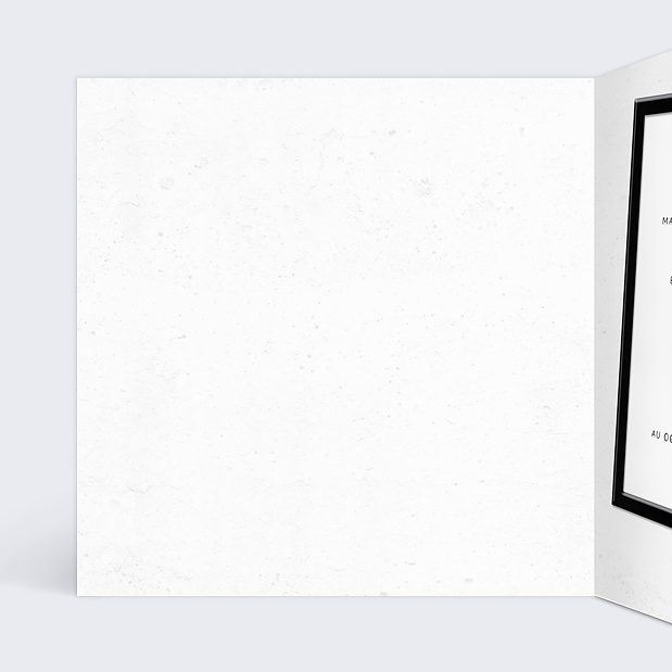 Invitation Anniversaire Triple Intérieur Gauche