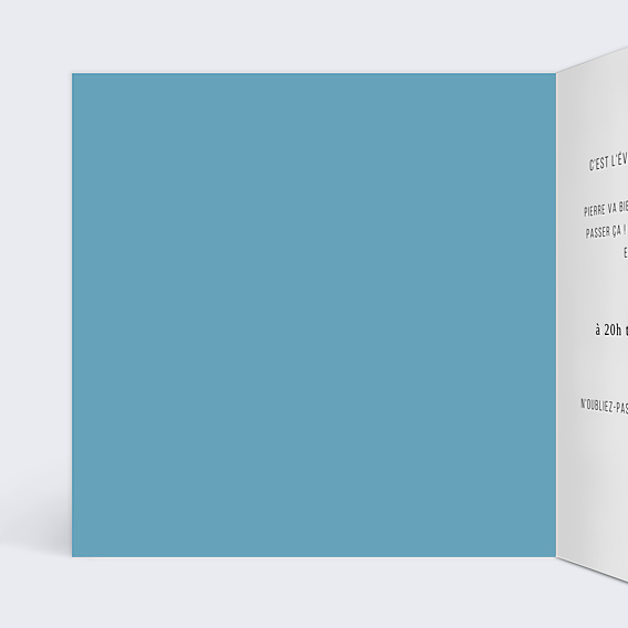 Invitation Anniversaire Adulte Chut Surprise