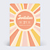 Invitation Anniversaire Adulte Hippie