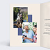 Invitation anniversaire Classique Homme Intérieur Gauche
