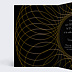 Carte d'invitation Rosace Intérieur Gauche