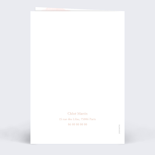 Invitation Anniversaire Parfum Verso