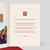 Invitation anniversaire Classique Femme Intérieur Droit