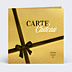 Carte cadeau Dorée