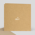 Carte d'invitation Joli Kraft Verso