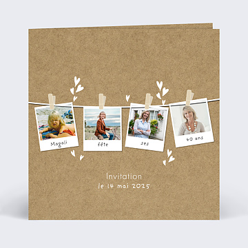 Invitation Anniversaire Pizza Party Popcarte