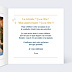 Carte d'invitation 2 en 1 Intérieur Droit