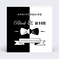 Black and White