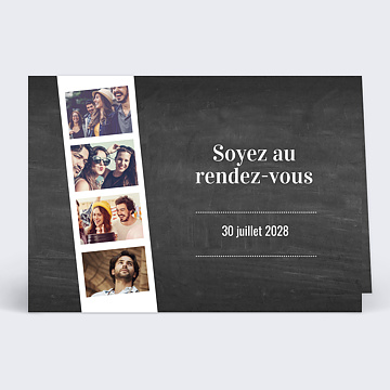 Invitation Toutes Occasions Photomaton Ardoise
