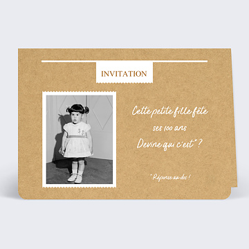 Invitation Anniversaire Adulte Invitation Anniversaire Qui est-ce ?
